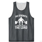 The Strength Comes From Him Men's Christian Tank Top - ClaimedbyGodDesigns