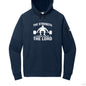 The Strength Comes From Him Men's Christian Gym Pullover Hooded Sweatshirt - ClaimedbyGodDesigns
