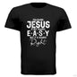 Following Him Men's Christian T-shirt - ClaimedbyGodDesigns