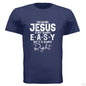 Following Him Men's Christian T-shirt - ClaimedbyGodDesigns