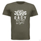 Following Him Men's Christian T-shirt - ClaimedbyGodDesigns