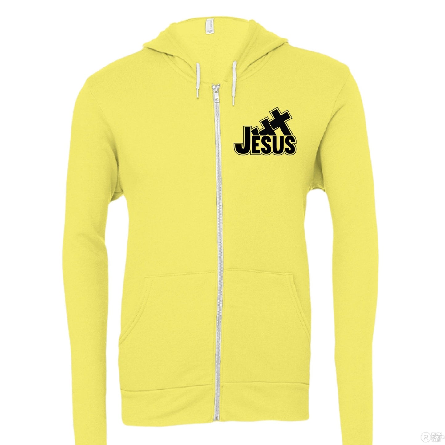 I Love You To The Cross And Back Women's Christian Full - zip Hooded Sweatshirt - ClaimedbyGodDesigns