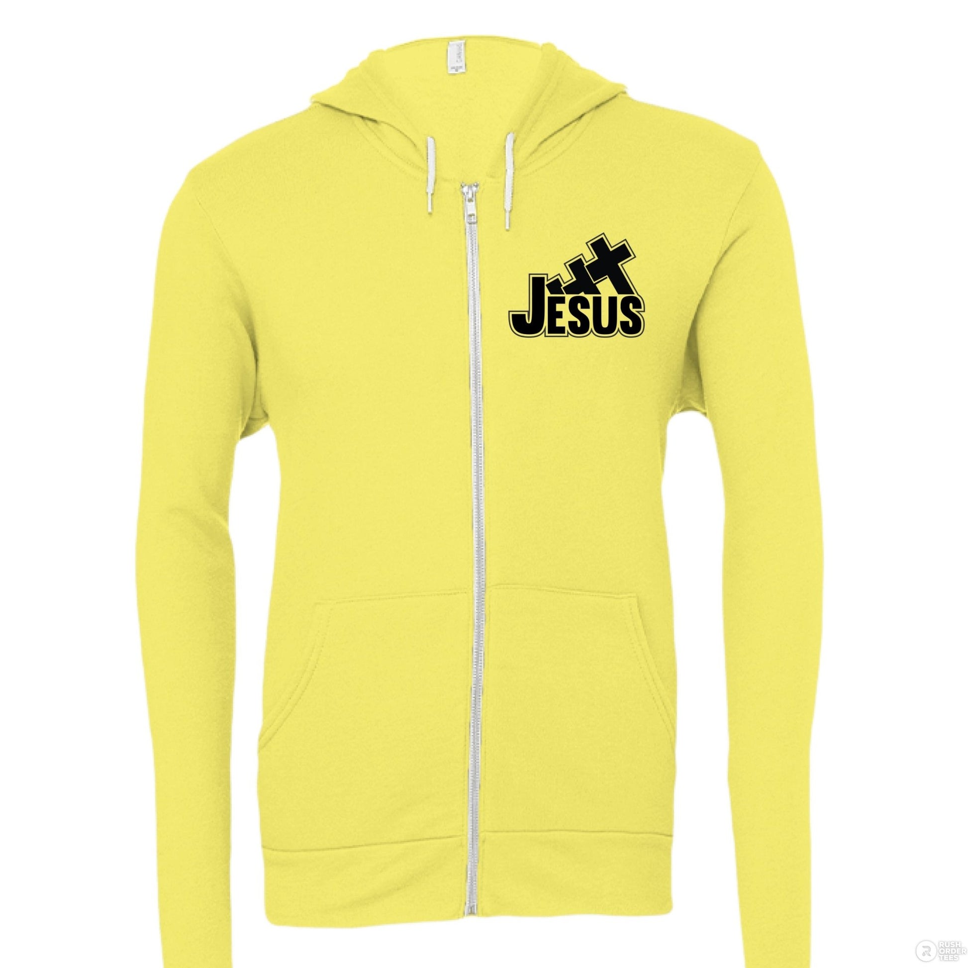 I Love You To The Cross And Back Women's Christian Full - zip Hooded Sweatshirt - ClaimedbyGodDesigns