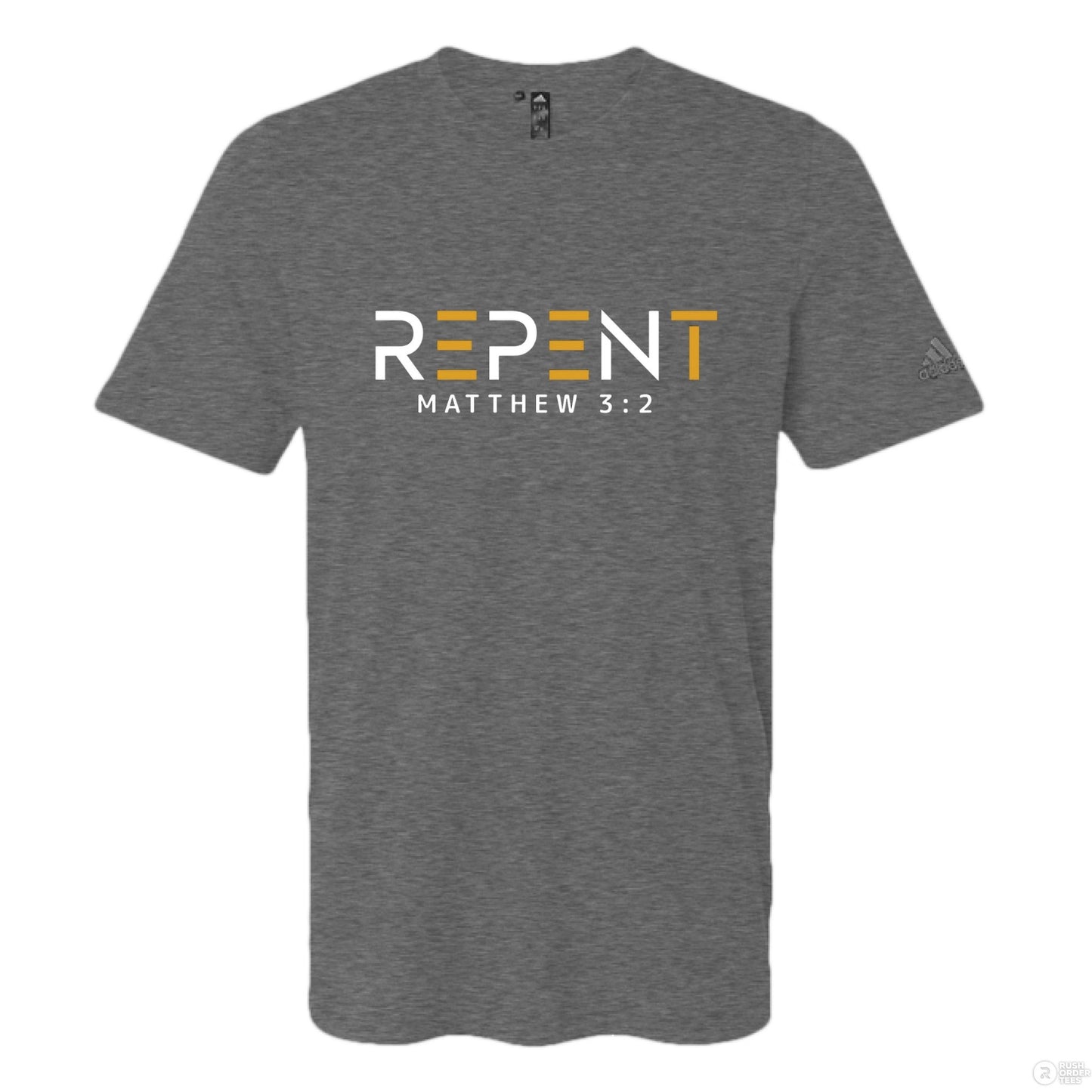 Repent Men's Christian T-shirt - ClaimedbyGodDesigns