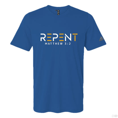 Repent Men's Christian T-shirt - ClaimedbyGodDesigns