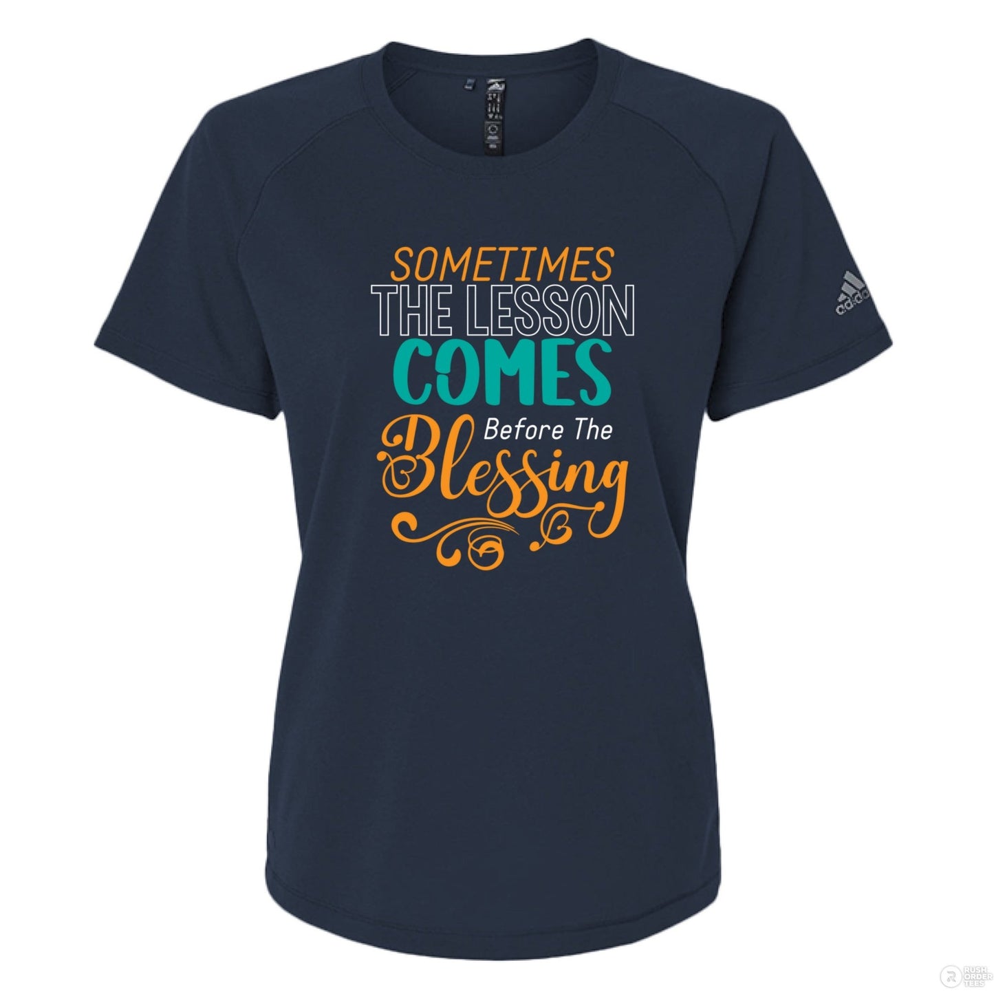 The Lesson Before The Blessing Women's Christian T-shirt - ClaimedbyGodDesigns