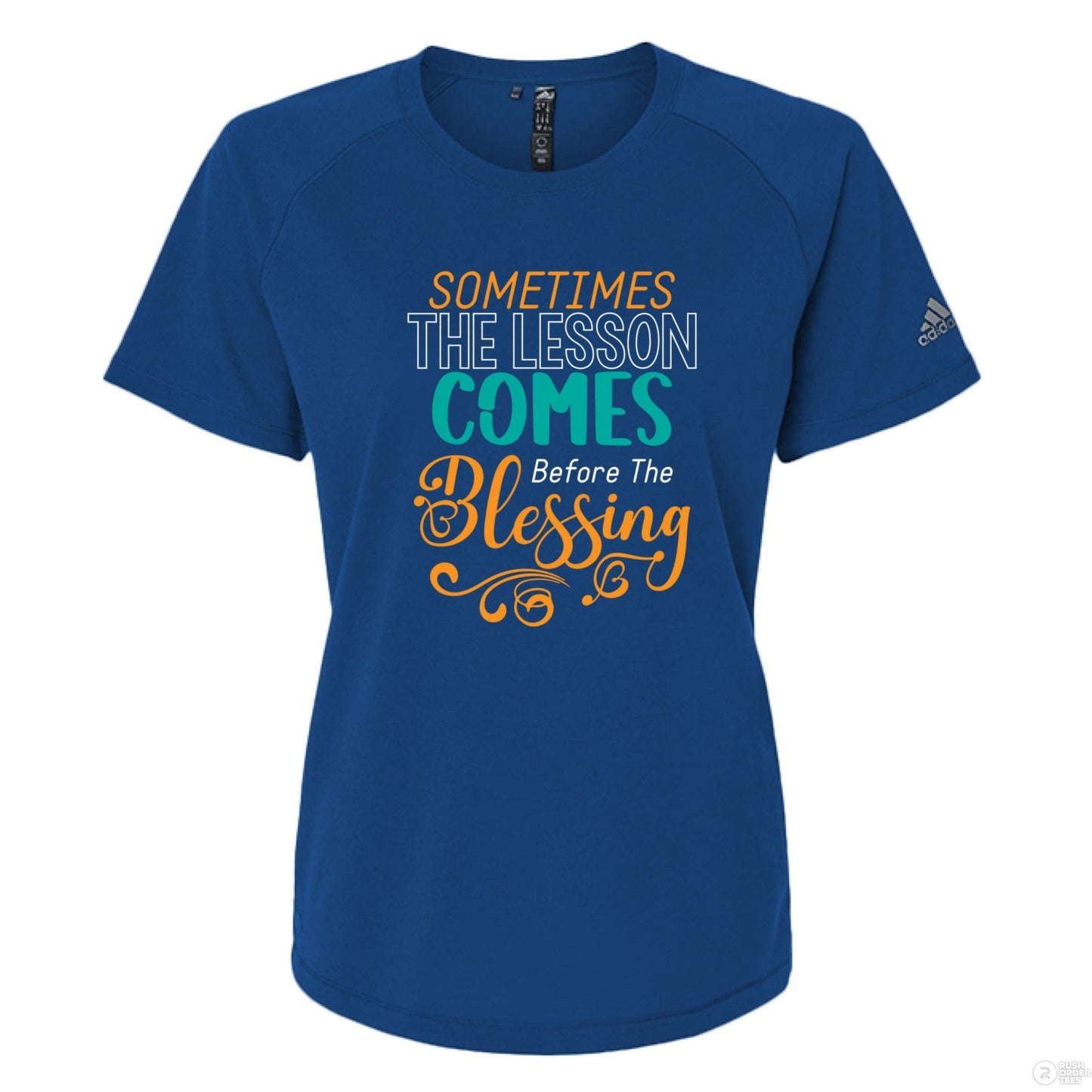 The Lesson Before The Blessing Women's Christian T-shirt - ClaimedbyGodDesigns