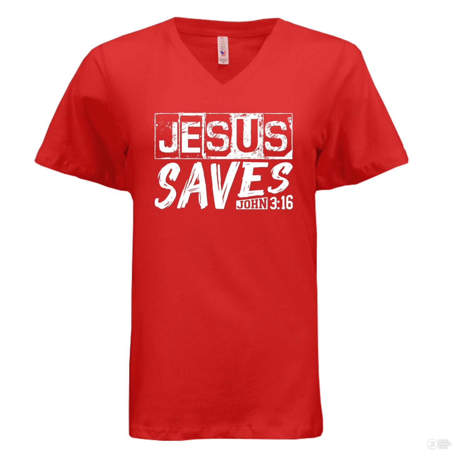 He Saves Women's Christian T-shirt - ClaimedbyGodDesigns