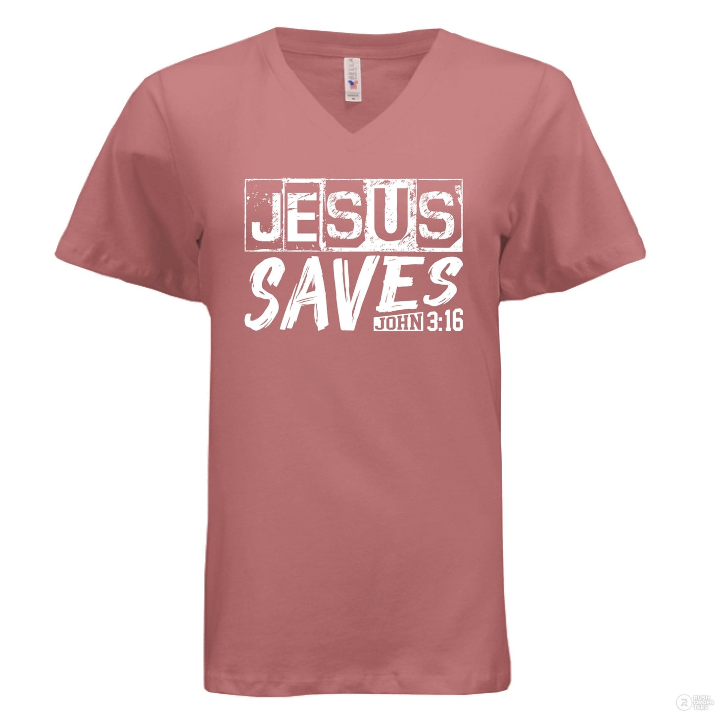 He Saves Women's Christian T-shirt - ClaimedbyGodDesigns