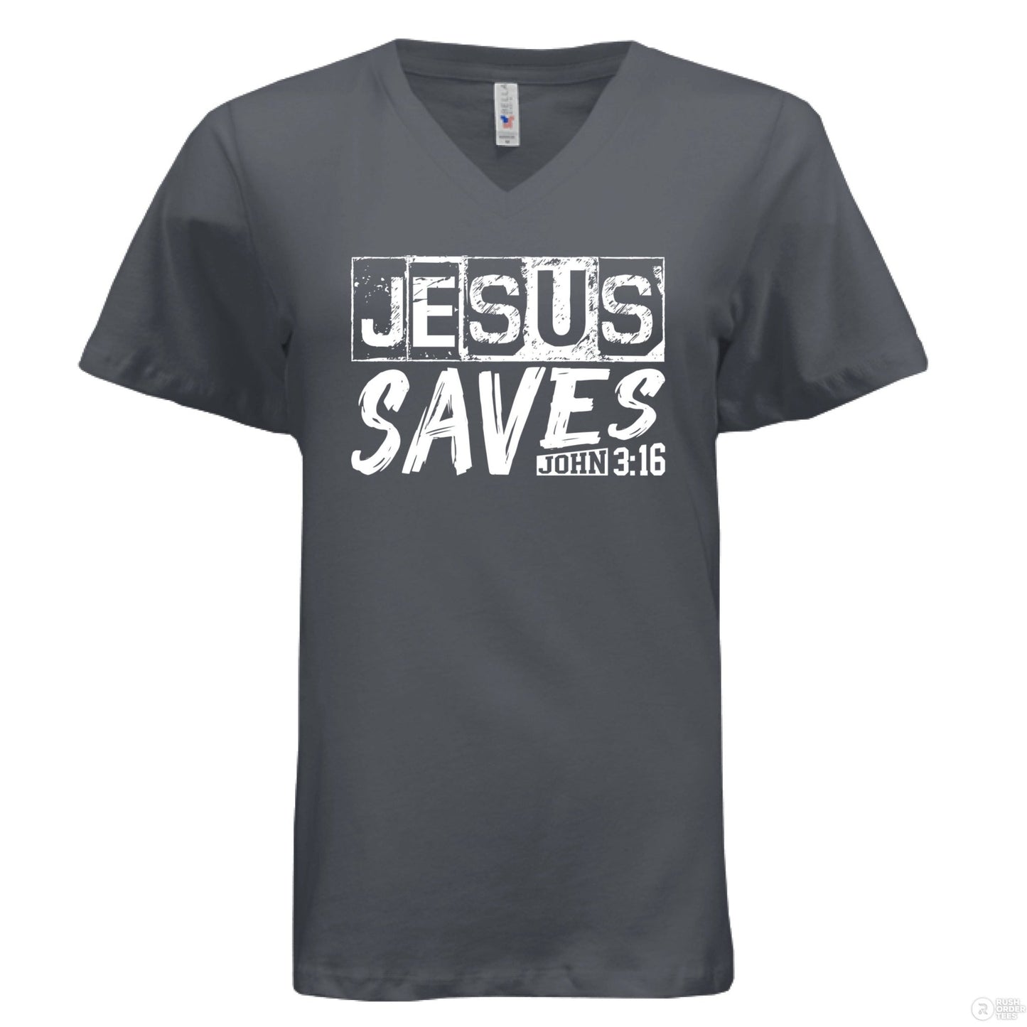 He Saves Women's Christian T-shirt - ClaimedbyGodDesigns