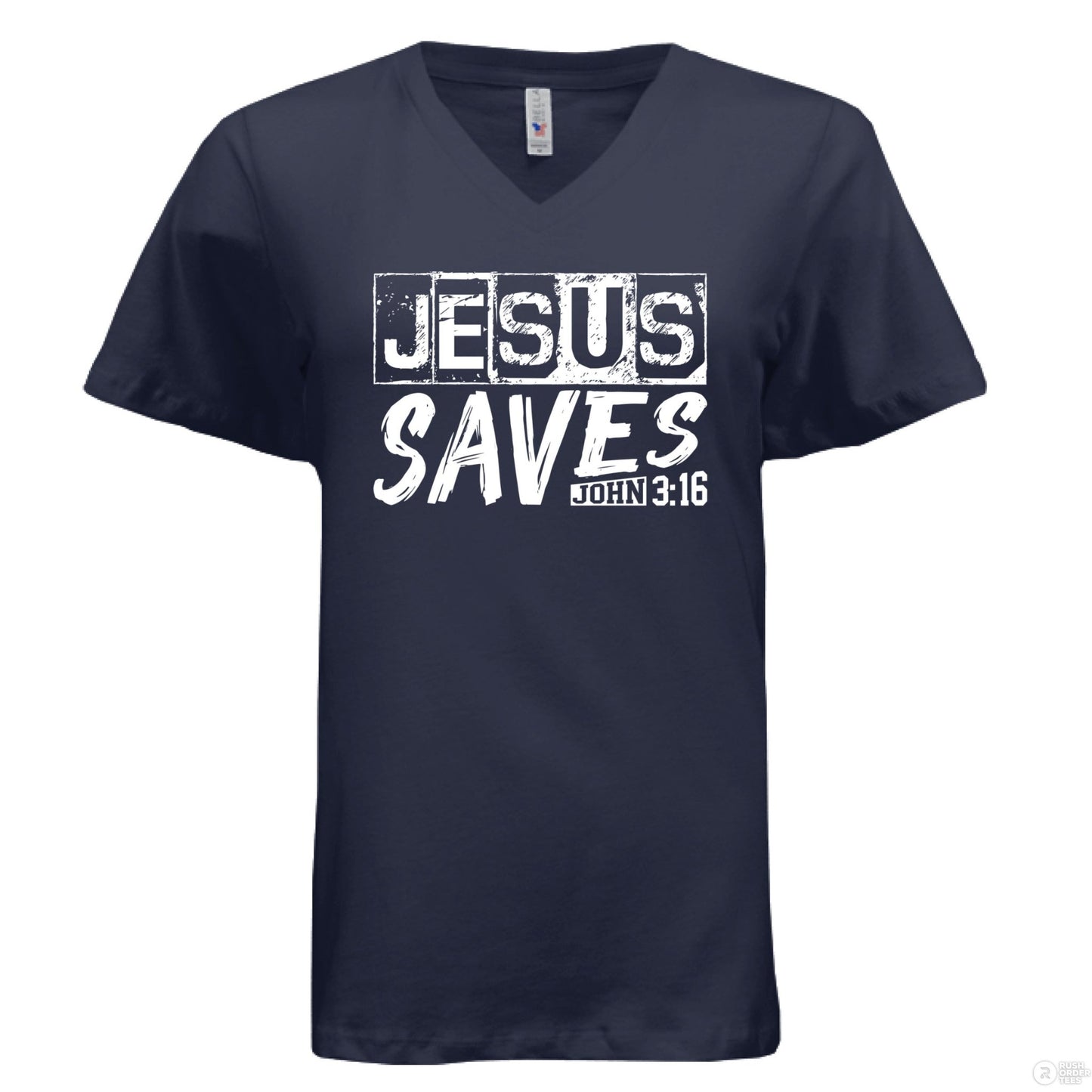 He Saves Women's Christian T-shirt - ClaimedbyGodDesigns