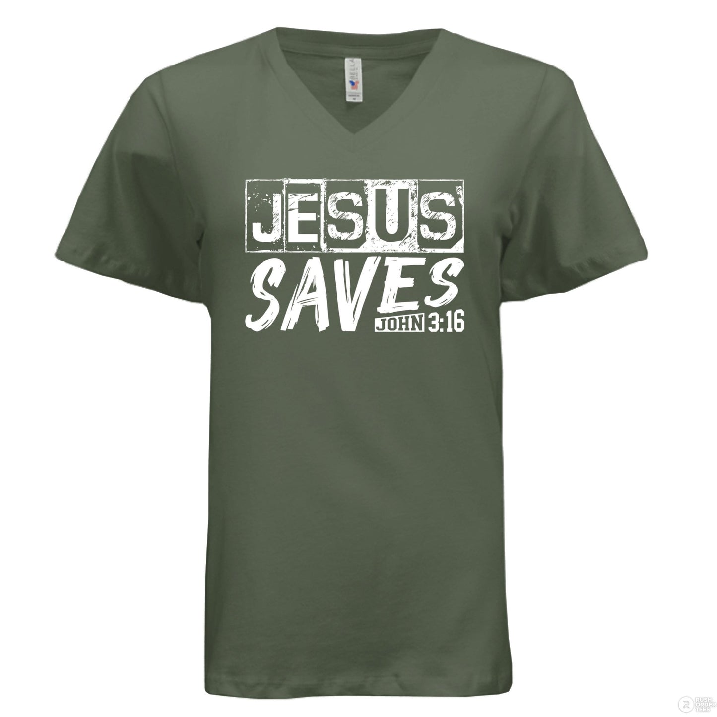He Saves Women's Christian T-shirt - ClaimedbyGodDesigns