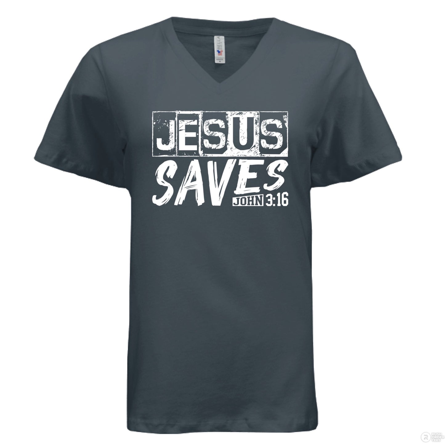 He Saves Women's Christian T-shirt - ClaimedbyGodDesigns
