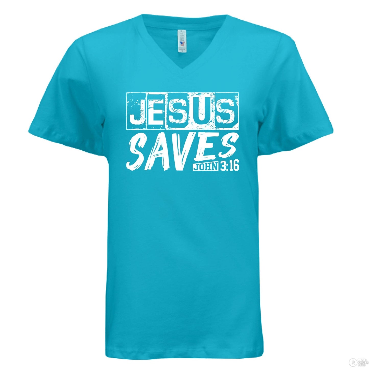 He Saves Women's Christian T-shirt - ClaimedbyGodDesigns
