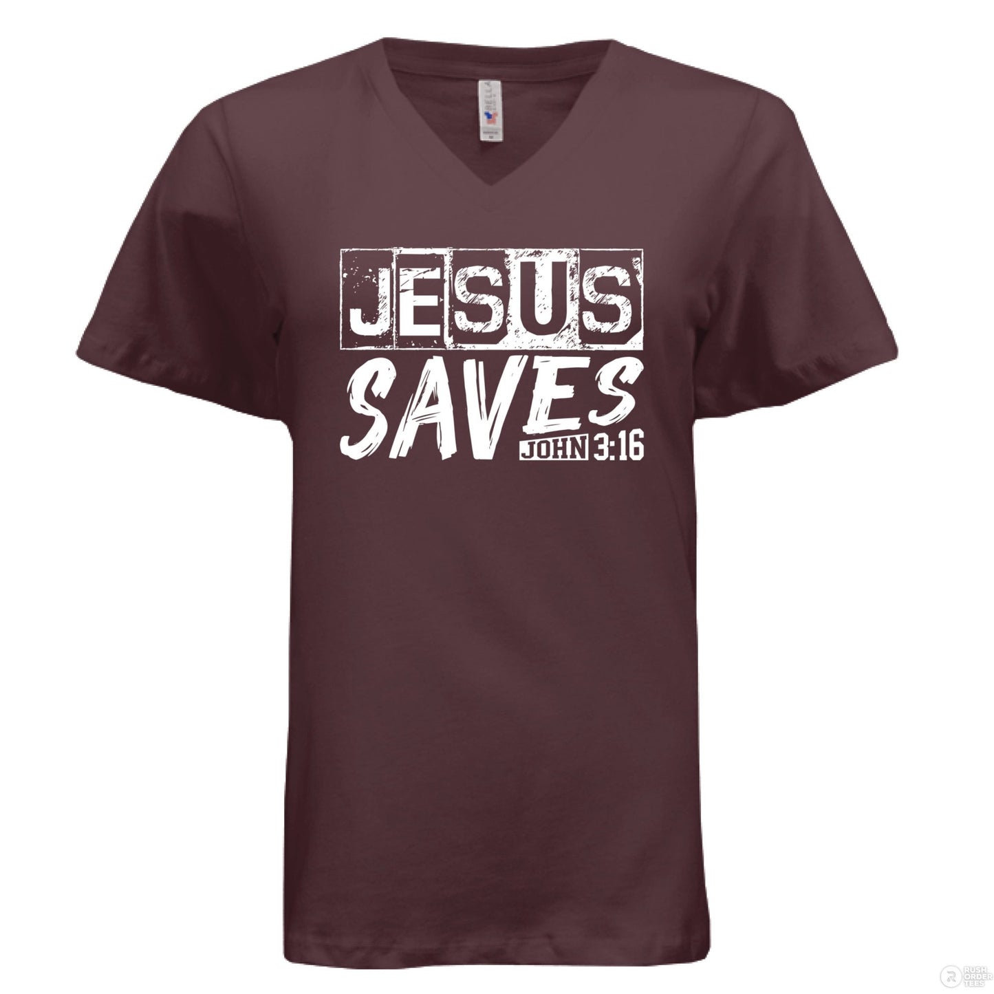 He Saves Women's Christian T-shirt - ClaimedbyGodDesigns