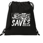 He Saves Christian Drawstring Bag - ClaimedbyGodDesigns