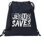 He Saves Christian Drawstring Bag - ClaimedbyGodDesigns