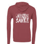 He Saves Unisex Christian Full - Zip Hooded Sweatshirt - ClaimedbyGodDesigns