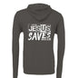 He Saves Unisex Christian Full - Zip Hooded Sweatshirt - ClaimedbyGodDesigns