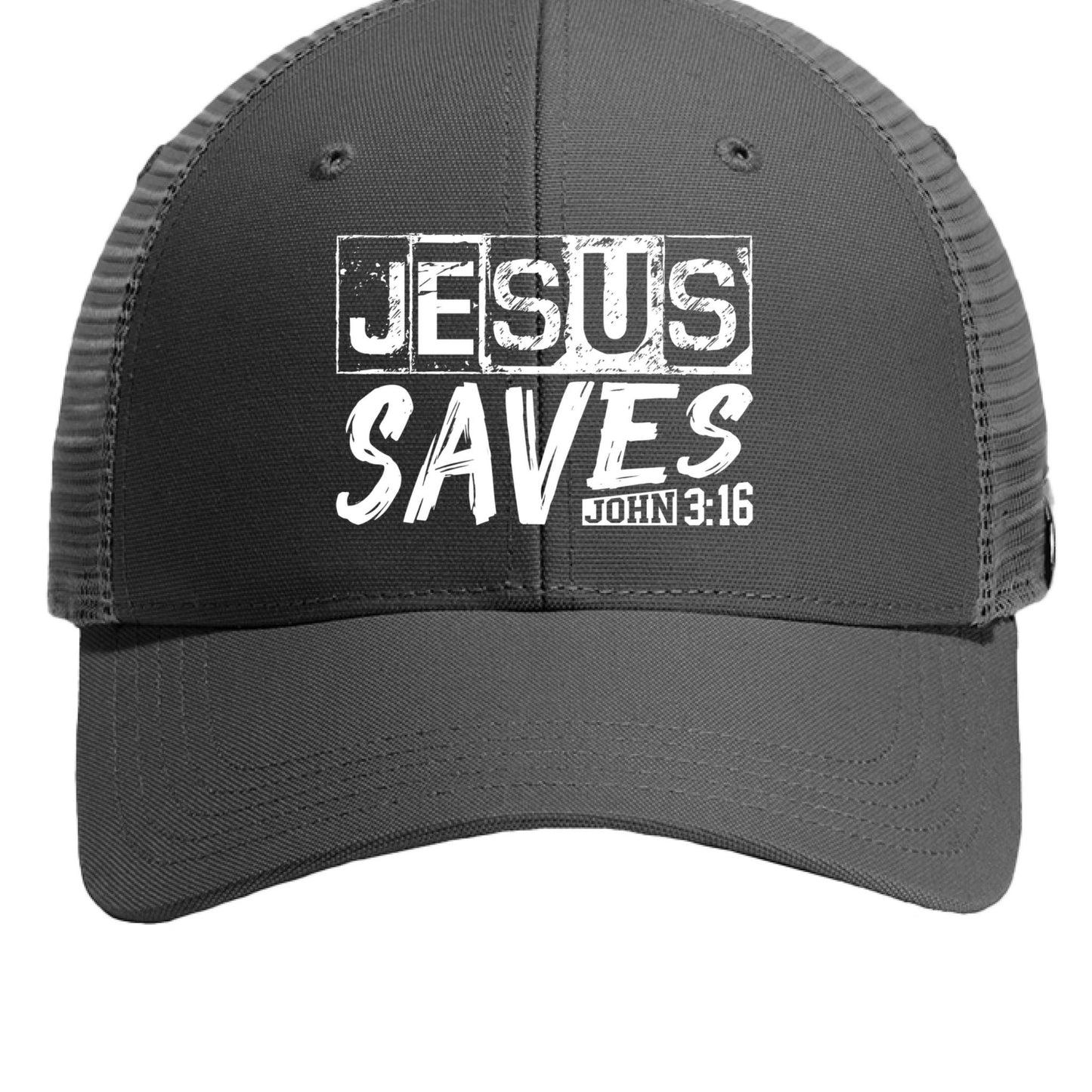 He Saves Adult Christian Hat - ClaimedbyGodDesigns