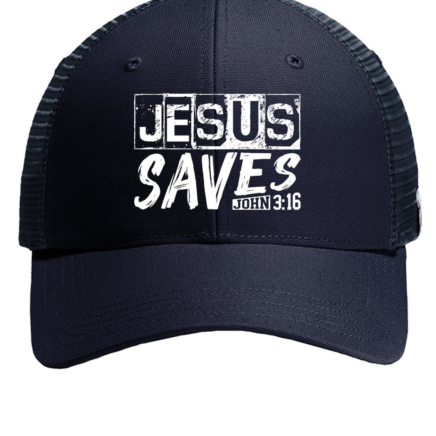 He Saves Adult Christian Hat - ClaimedbyGodDesigns