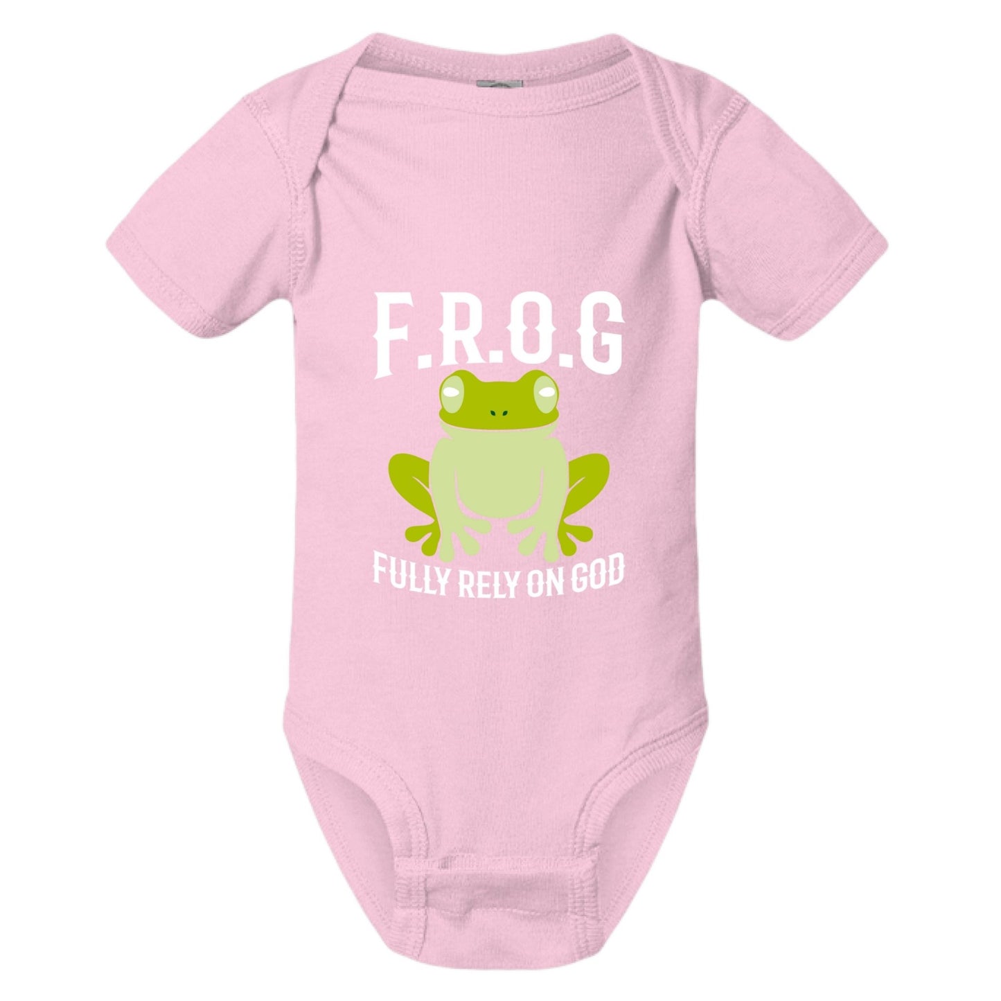 Fully Rely On Him Christian Baby Jumpsuit - ClaimedbyGodDesigns