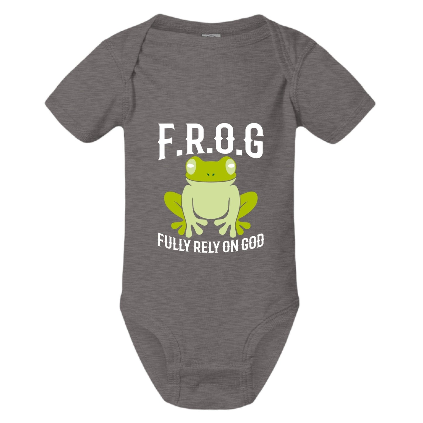 Fully Rely On Him Christian Baby Jumpsuit - ClaimedbyGodDesigns