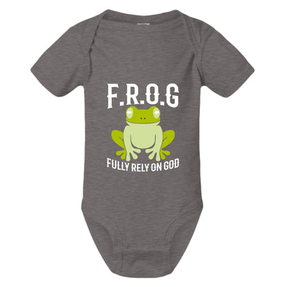 Fully Rely On Him Christian Baby Jumpsuit - ClaimedbyGodDesigns