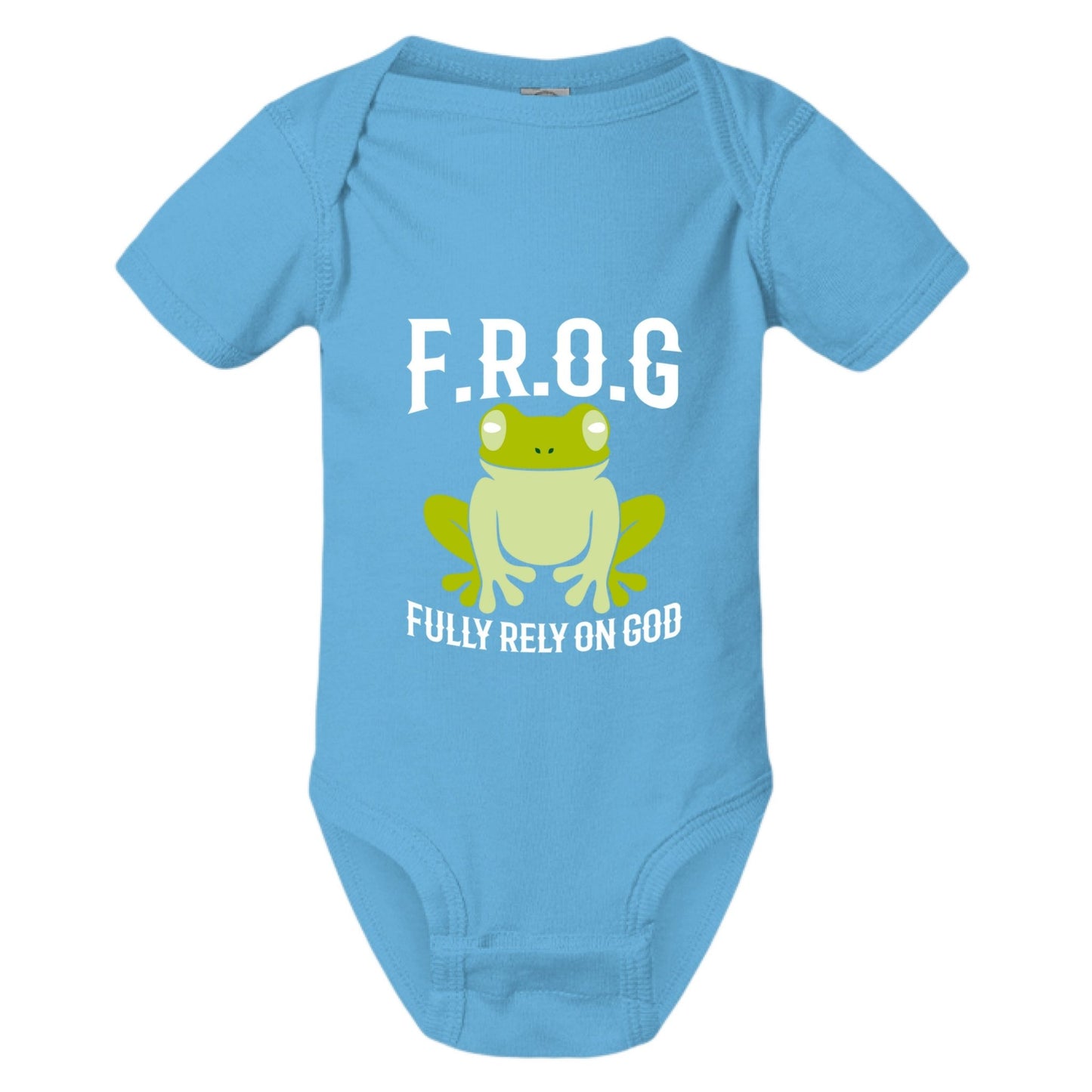Fully Rely On Him Christian Baby Jumpsuit - ClaimedbyGodDesigns