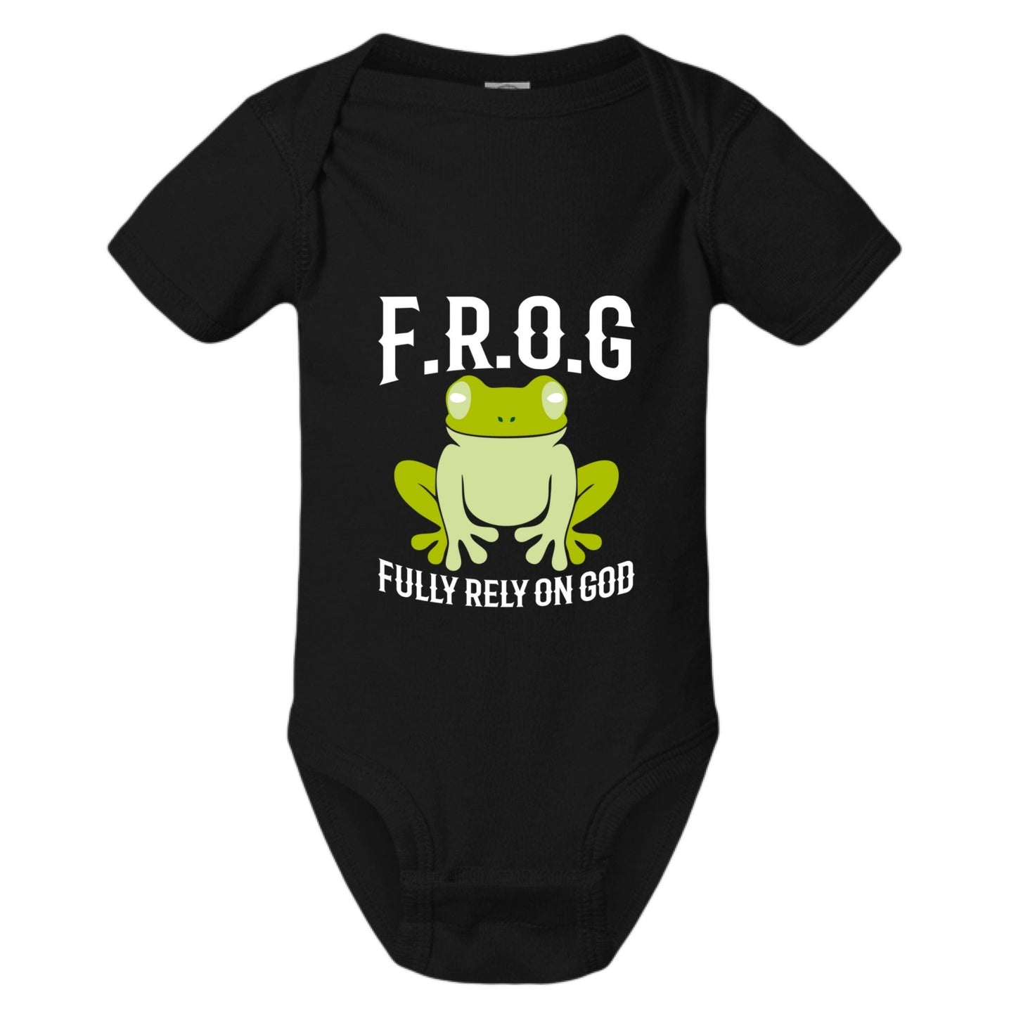 Fully Rely On Him Christian Baby Jumpsuit - ClaimedbyGodDesigns