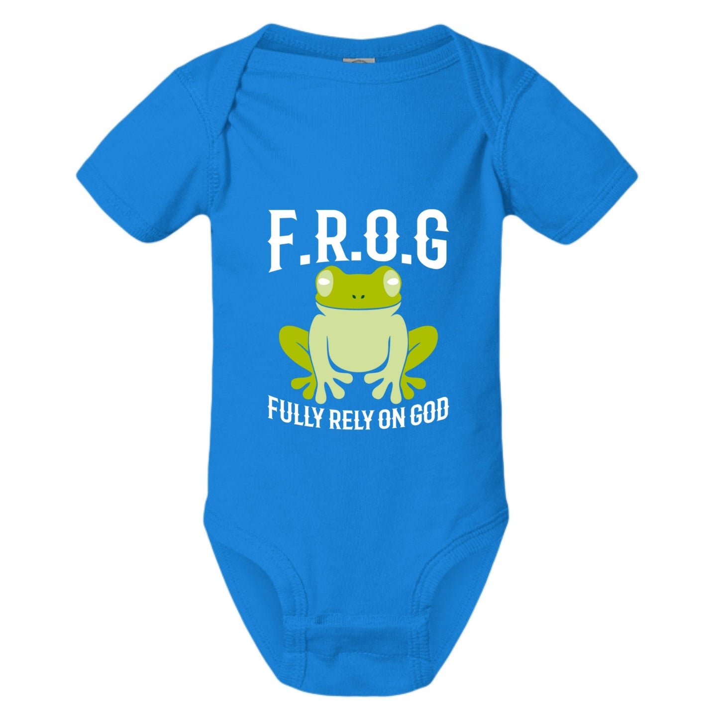 Fully Rely On Him Christian Baby Jumpsuit - ClaimedbyGodDesigns