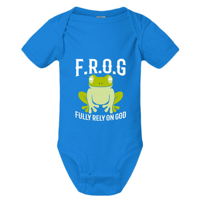 Fully Rely On Him Christian Baby Jumpsuit - ClaimedbyGodDesigns