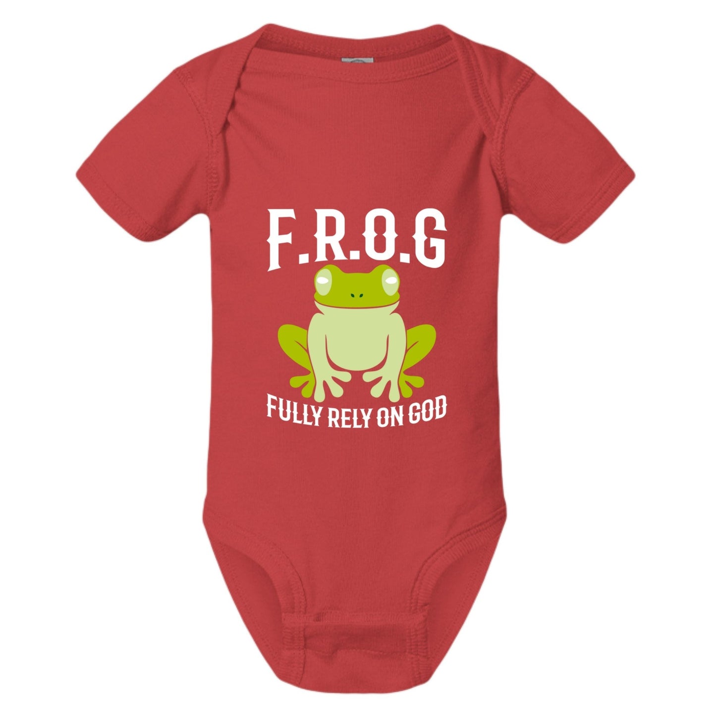 Fully Rely On Him Christian Baby Jumpsuit - ClaimedbyGodDesigns