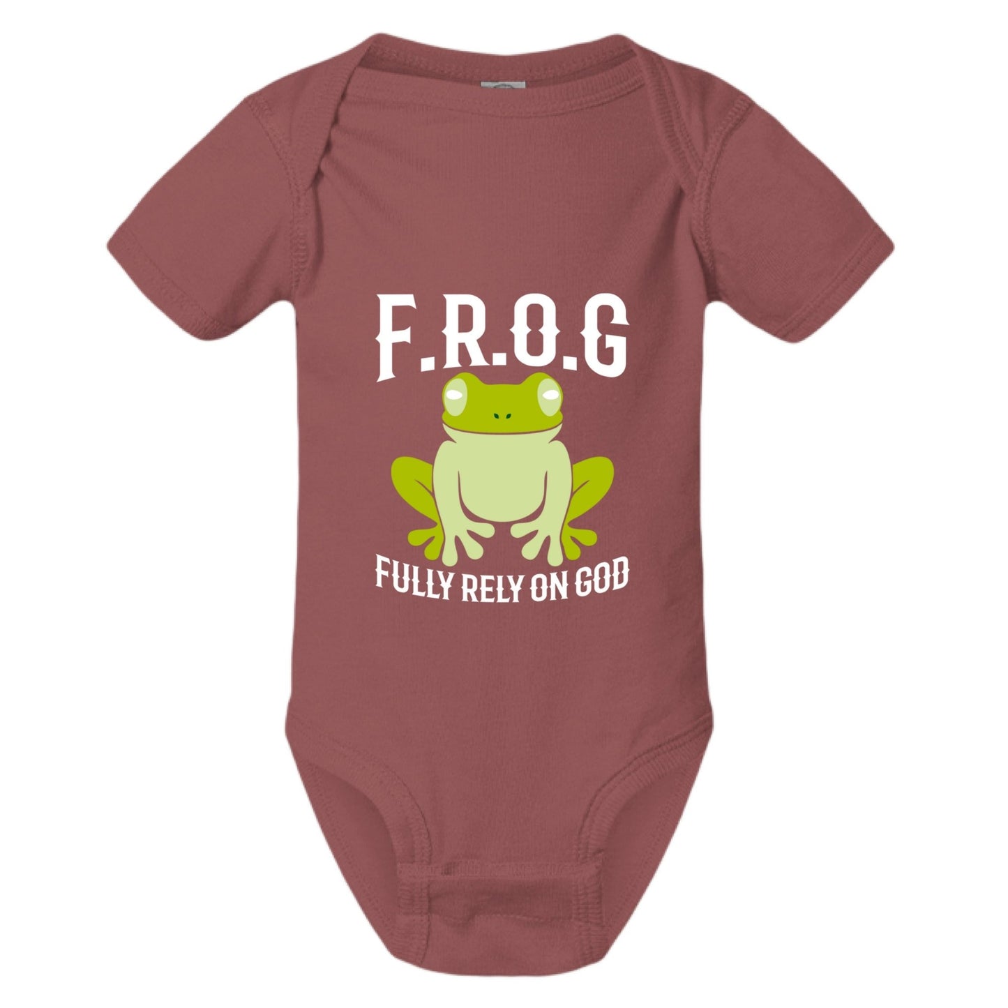 Fully Rely On Him Christian Baby Jumpsuit - ClaimedbyGodDesigns