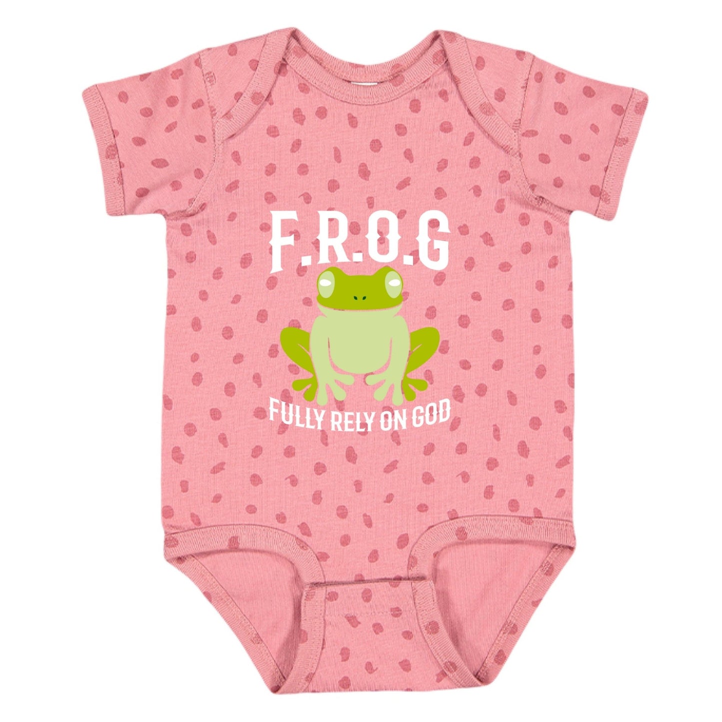 Fully Rely On Him Christian Baby Jumpsuit - ClaimedbyGodDesigns