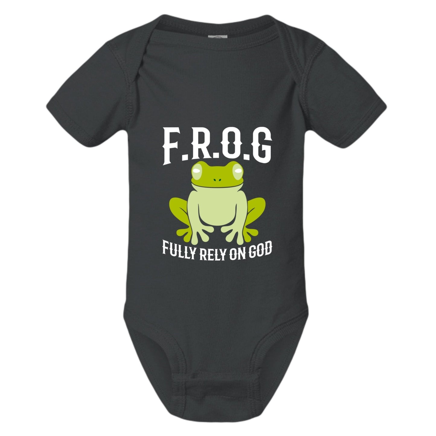 Fully Rely On Him Christian Baby Jumpsuit - ClaimedbyGodDesigns