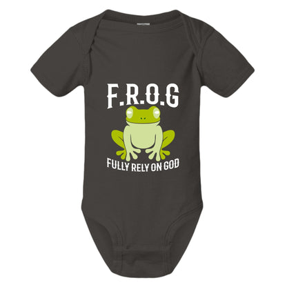 Fully Rely On Him Christian Baby Jumpsuit - ClaimedbyGodDesigns