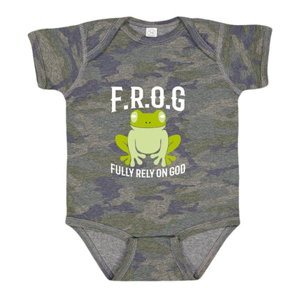 Fully Rely On Him Christian Baby Jumpsuit - ClaimedbyGodDesigns