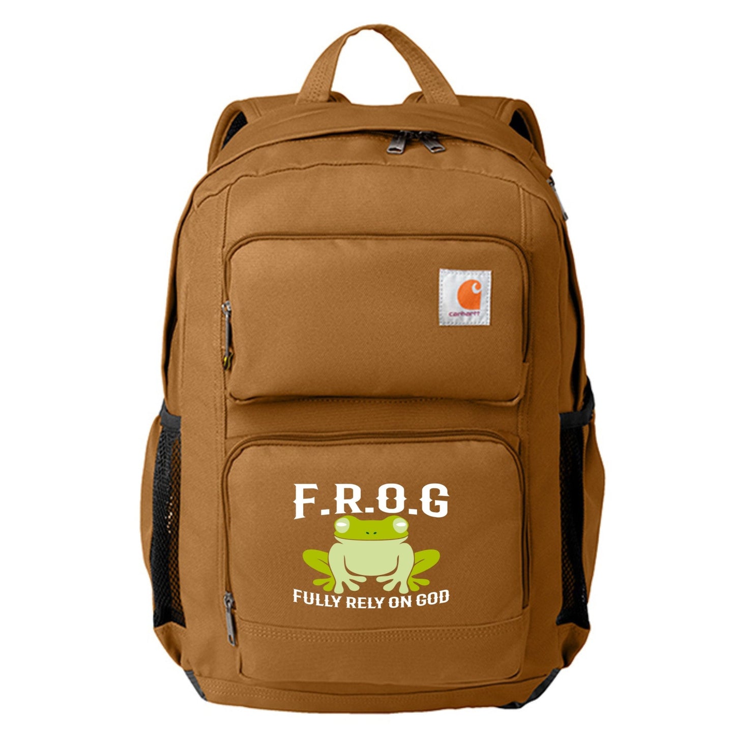Fully Rely On Him Christian Backpack - ClaimedbyGodDesigns