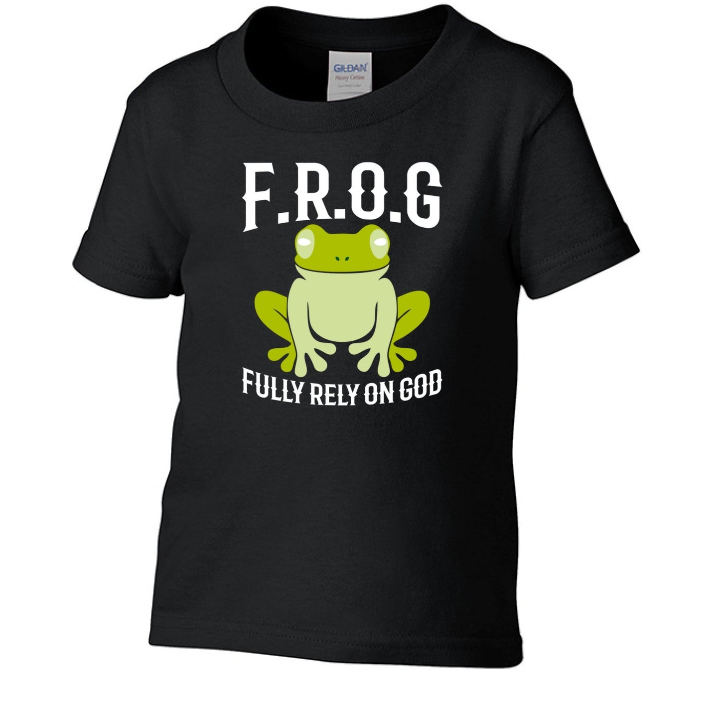 Fully Rely On Him Toddler Christian T-shirt - ClaimedbyGodDesigns