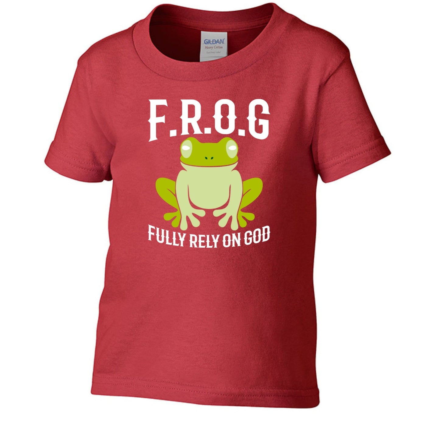 Fully Rely On Him Toddler Christian T-shirt - ClaimedbyGodDesigns