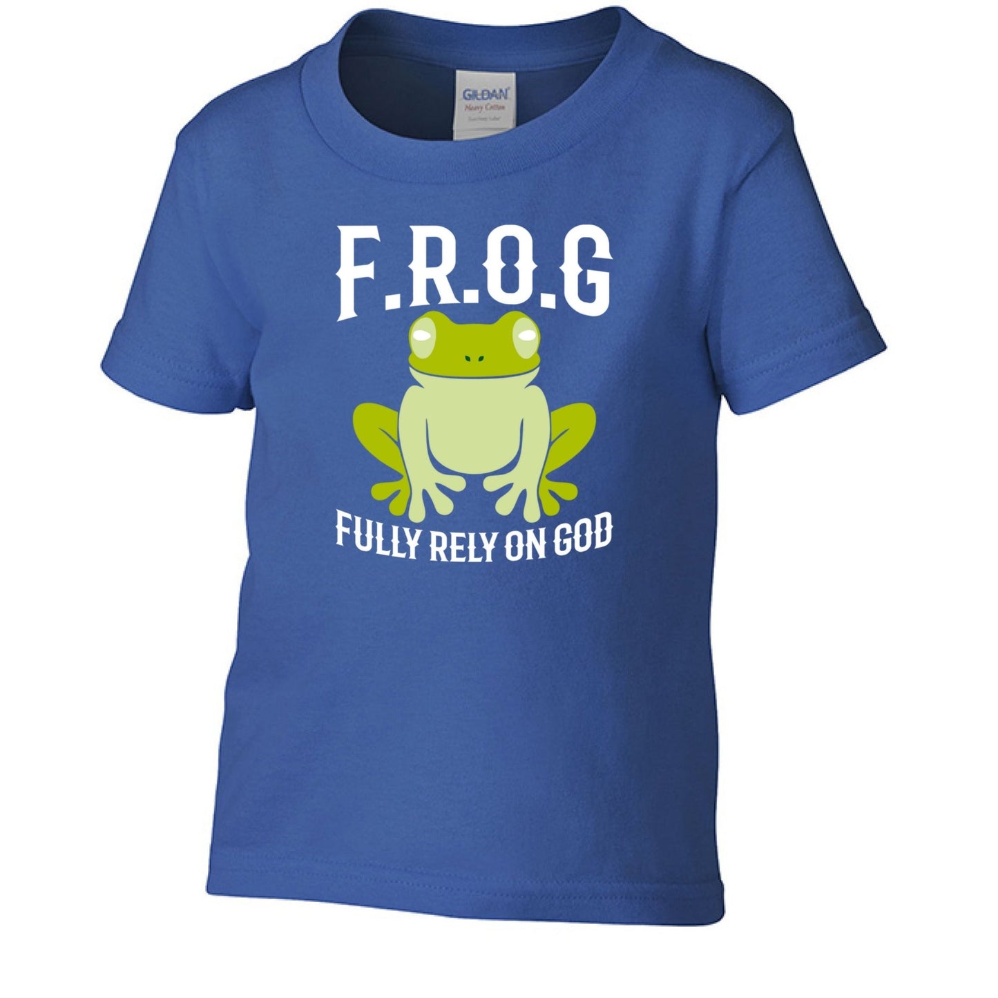 Fully Rely On Him Toddler Christian T-shirt - ClaimedbyGodDesigns