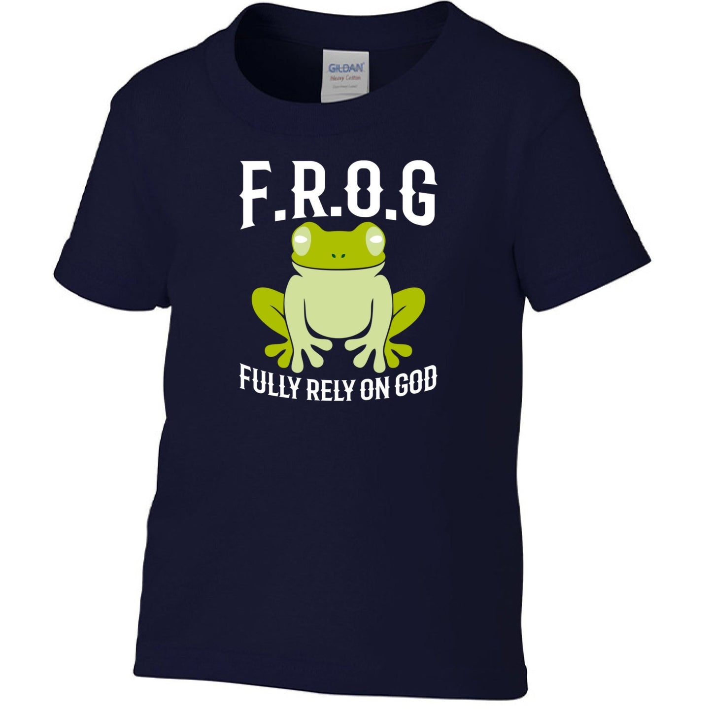 Fully Rely On Him Toddler Christian T-shirt - ClaimedbyGodDesigns