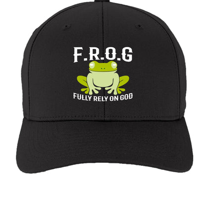 Fully Rely On Him Christian Kids Hat - ClaimedbyGodDesigns