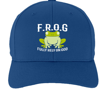 Fully Rely On Him Christian Kids Hat - ClaimedbyGodDesigns
