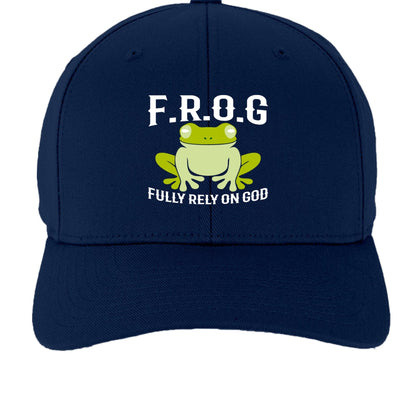 Fully Rely On Him Christian Kids Hat - ClaimedbyGodDesigns