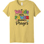 If Words Have Power, Imagine a Prayer Youth Christian T-shirt - ClaimedbyGodDesigns