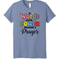 If Words Have Power, Imagine a Prayer Youth Christian T-shirt - ClaimedbyGodDesigns
