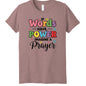 If Words Have Power, Imagine a Prayer Youth Christian T-shirt - ClaimedbyGodDesigns