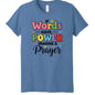 If Words Have Power, Imagine a Prayer Youth Christian T-shirt - ClaimedbyGodDesigns